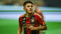 Thiago Almada en uno de los encuentros de la MLS.