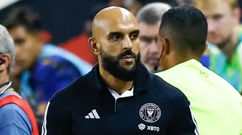 Yassine Cheuko, guardaespaldas de Messi.