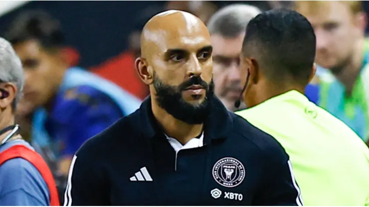 Yassine Cheuko, guardaespaldas de Messi.