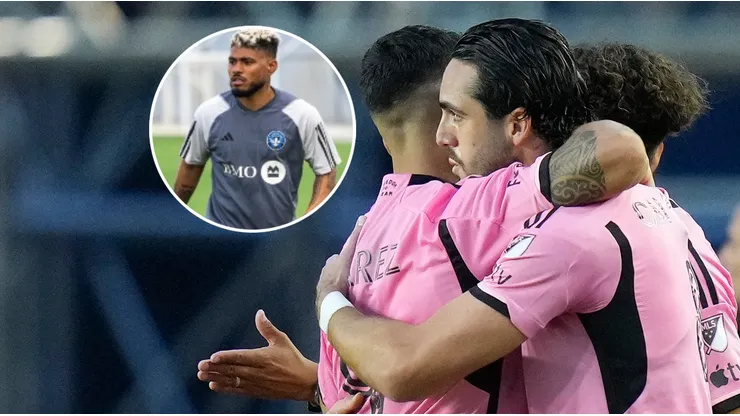Josef Martínez, Luis Suárez y Leonardo Campana.