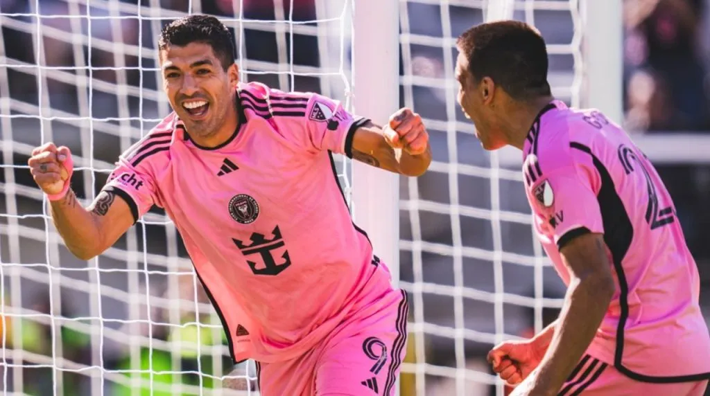 Inter Miami ganó con dos goles de Luis Suárez. (Foto: X / @InterMiamiCF)
