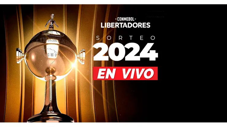 Sorteo Copa Libertadores.