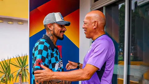 Paolo Guerrero y Roberto Mosquera.