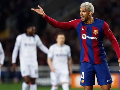 Limpia total: seis ventas en Barcelona para retener a Araújo