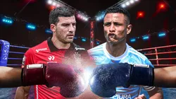 Yoshimar Yotún y Bernardo Cuesta.