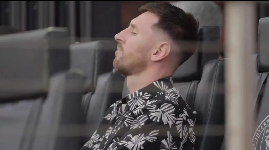 La reacción de Messi al pase gol de Josef Martínez. (Foto: X / @cfmontreal)