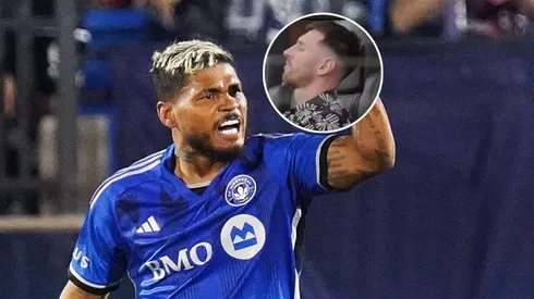 Josef Martínez y Leo Messi.