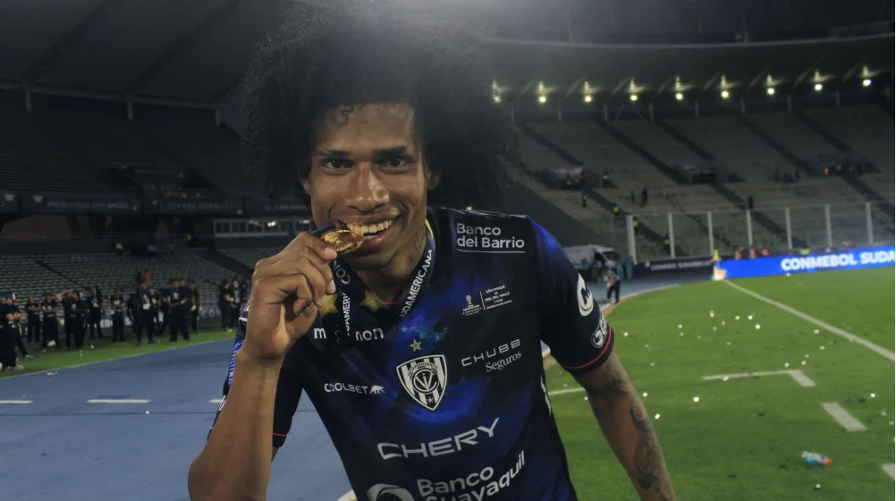 Marco Angulo fue campeón de la Copa Sudamericana con IDV. Foto: Getty.