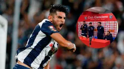 Alianza Lima con Carlos Zambrano, Adrián Arregui, y Sebastián Rodríguez
