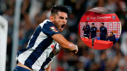 Alianza Lima con Carlos Zambrano, Adrián Arregui, y Sebastián Rodríguez