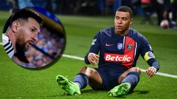 Lionel Messi y Kylian Mbappé.