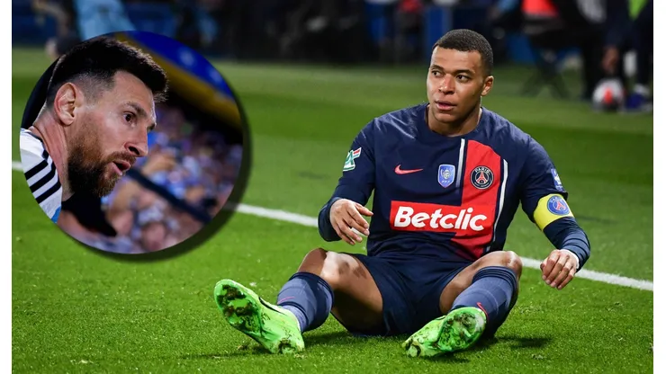 Lionel Messi y Kylian Mbappé.