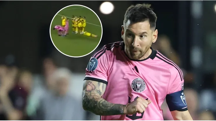 Lionel Messi en Inter Miami vs Nashville SC.