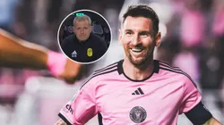 El DT inglés de Nashville y Lionel Messi.