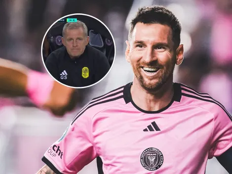 Así reaccionó el DT de Nashville al gol de Messi en el triunfo de Inter Miami