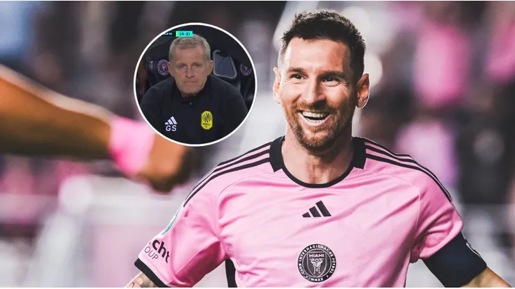 El DT inglés de Nashville y Lionel Messi.