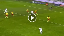 El ecuatoriano dio una asistencia en Polonia