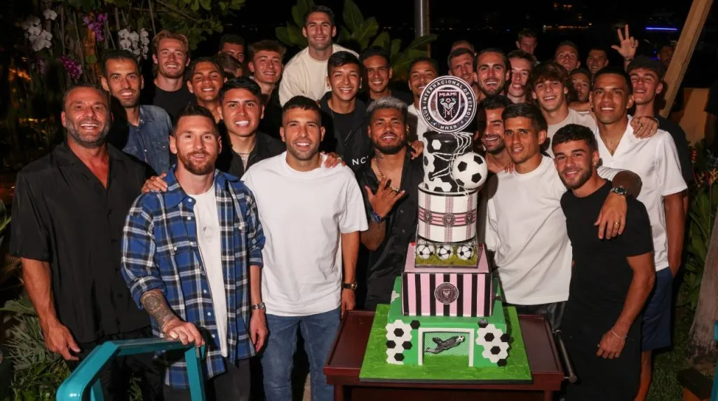 Josef Martínez en la cena de despedida del Inter Miami en 2023. (Foto: Imago)