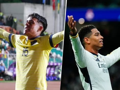 Kendry Páez junto a Jude Bellingham como los mejores del mundo