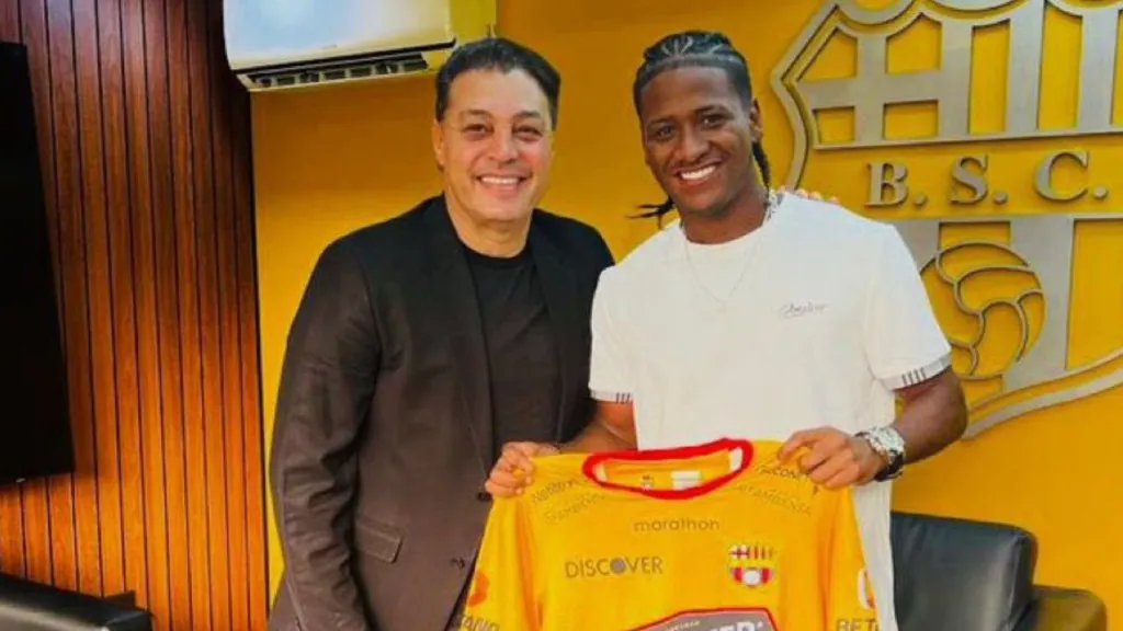 Richard Borja fue uno de los primeros fichajes de Barcelona SC para este 2024. (Foto: @BarcelonaSC)