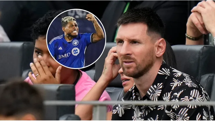 Josef Martínez y Lionel Messi.