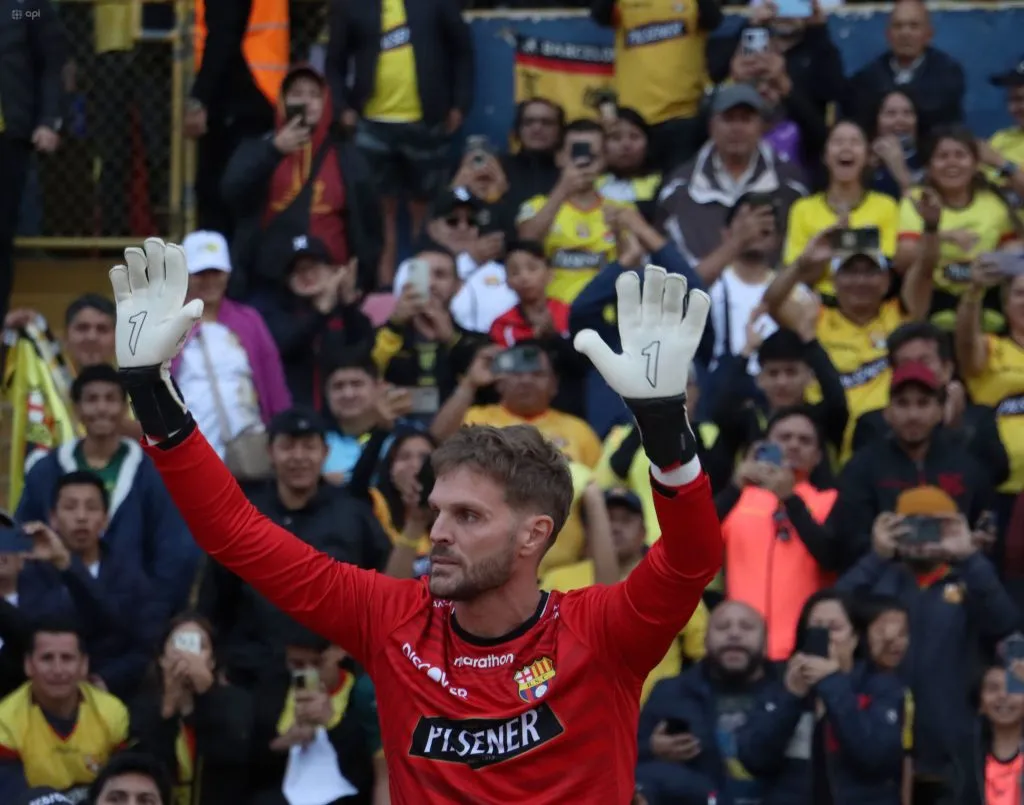 Barcelona SC se asegura a Javier Burrai. (Foto: API)