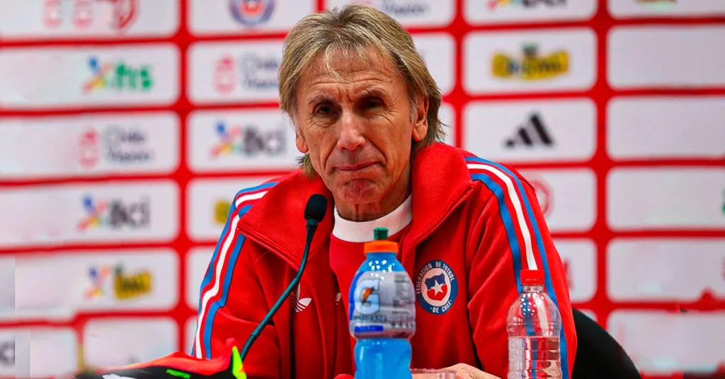 Gareca hablando de Chile. (Foto: Selección de Chile Prensa)