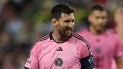 Lionel Messi en Nashville vs. Inter Miami.