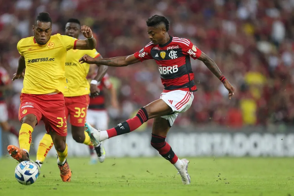 Luis Cangá jugó la Copa Libertadores de 2023 con Aucas. (Foto: IMAGO)