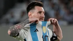 Messi, estrella de la Selección Argentina.