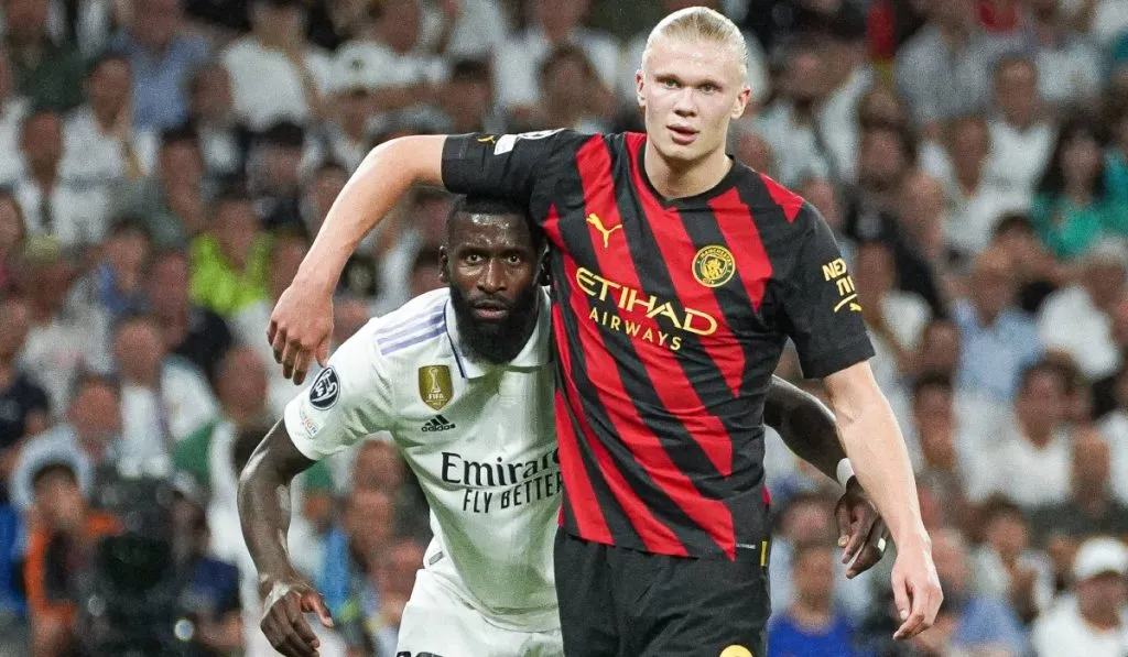 Erling Haaland en su único partido por el Santiago Bernabéu: IMAGO