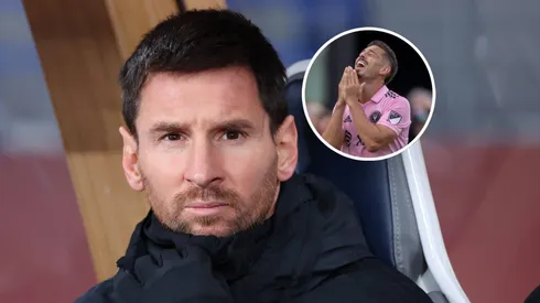 Messi y un excompañero de Inter Miami.