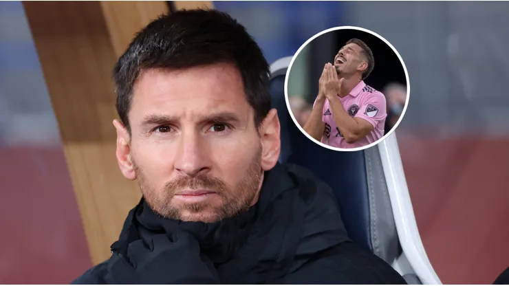 Messi y un excompañero de Inter Miami.