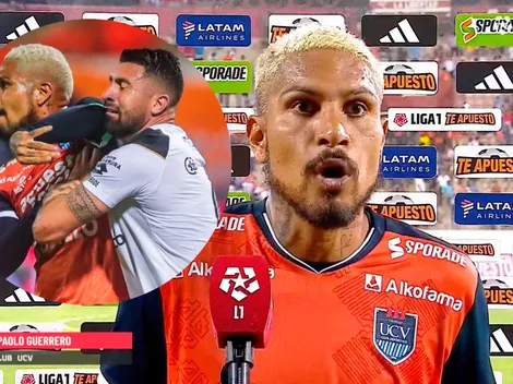 Paolo Guerrero lanzó codazo criminal y no fue expulsado en su vuelta al Perú