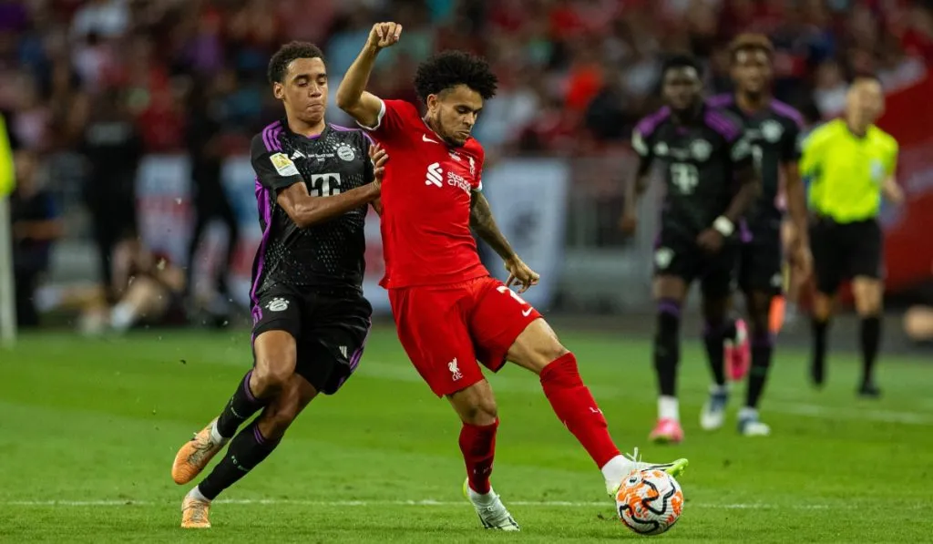 Luis Díaz en un amistoso ante Bayern Múnich: IMAGO