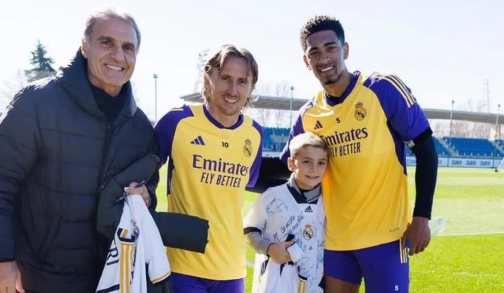 Ruggeri, Modric y Bellingham en Valdebebas: TW