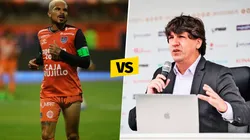 Jean Ferrari y Paolo Guerrero