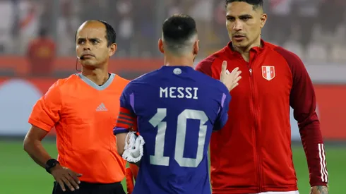 Paolo Guerrero y Lionel Messi