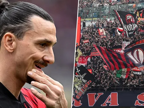 La hinchada del Milan se le plantó a Ibrahimovic y le frenó una contratación