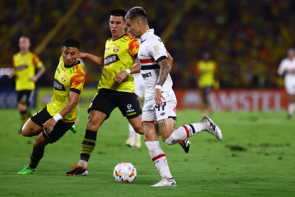 Sao Paulo venció a Barcelona SC como visitante en la Copa Libertadores. (Foto: GettyImages)