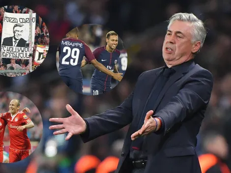 Vestuario roto, críticas y despido: el infierno que vivió Ancelotti en Bayern Múnich