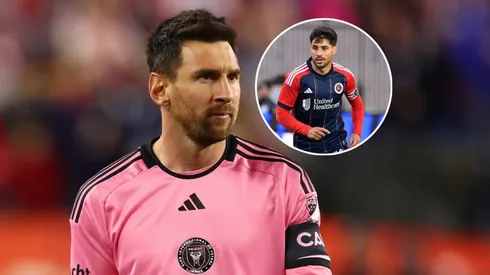 Leo Messi y Carles Gil.