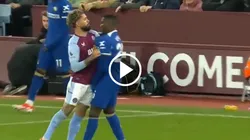 Moisés Caicedo tuvo un nuevo y fuerte cruce en la Premier League