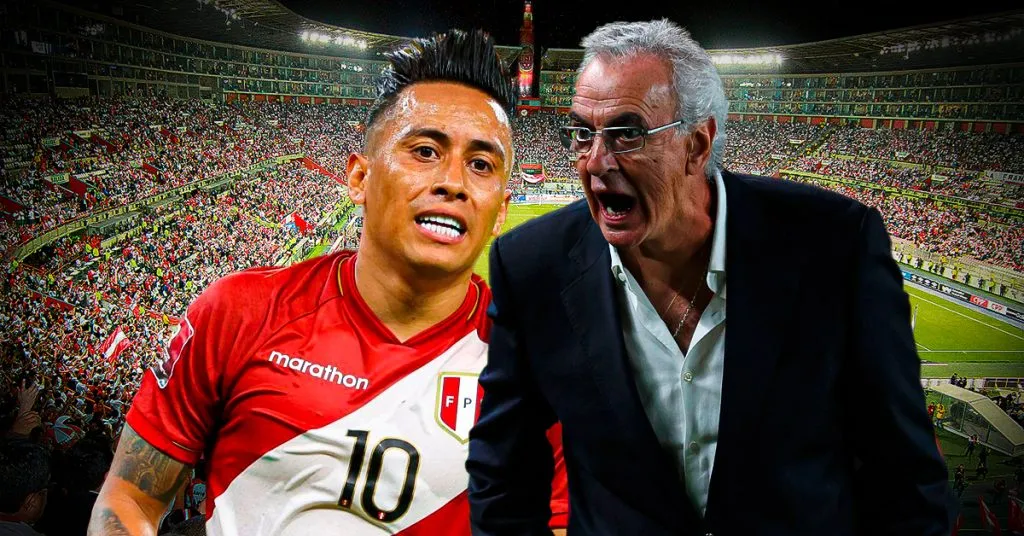 Jorge Fossati y Christian Cueva. (Foto: Composición Bolavip)