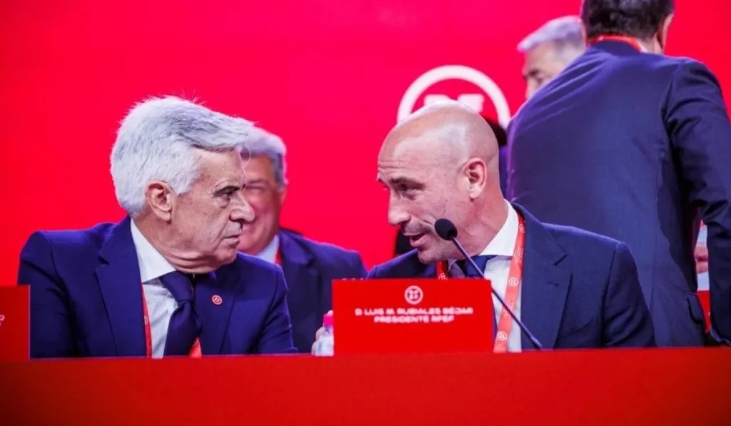 Pedro Rocha y Luis Rubiales, las caras de la crisis de la RFEF: IMAGO