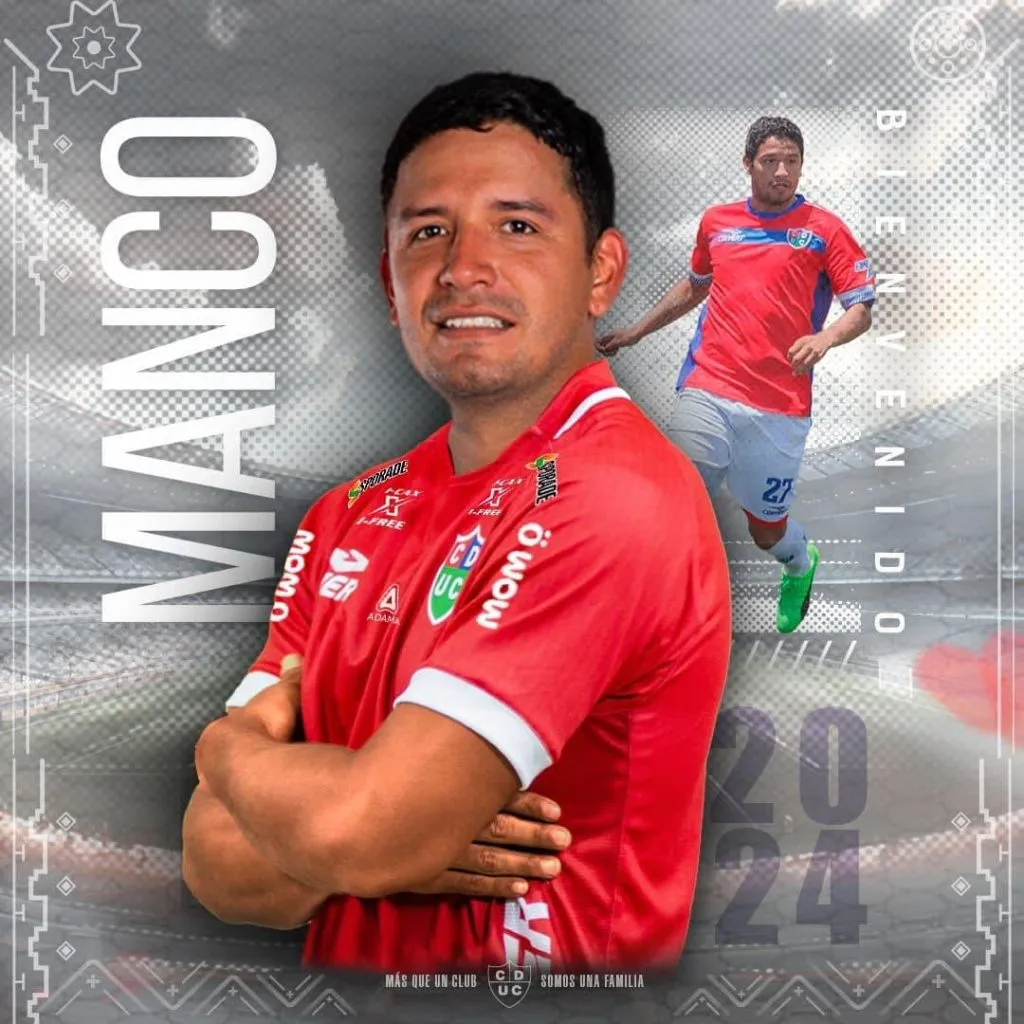 Reimond Manco presentado en Unión Comercio. (Foto: Twitter).