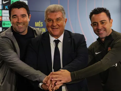 Barcelona: Laporta oficializó la continuidad de Xavi
