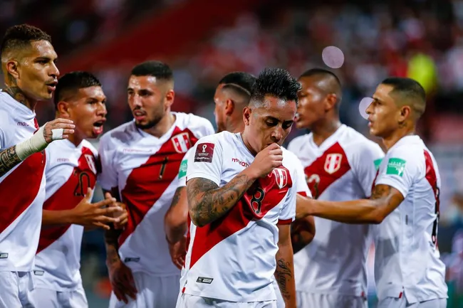 Cueva jugando para Perú. (Foto: Selección de Perú Prensa)