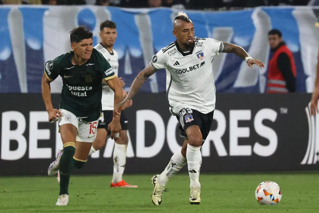Alianza ante Colo Colo por la Libertadores. (Foto: IMAGO)