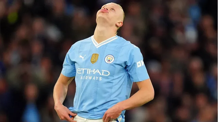 Erling Haaland no jugará en el Manchester City vs. Brighton por la jornada 29 de la Premier League.